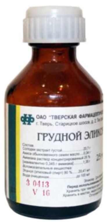 грудной эликсир от кашля инструкция по применению взрослым цена