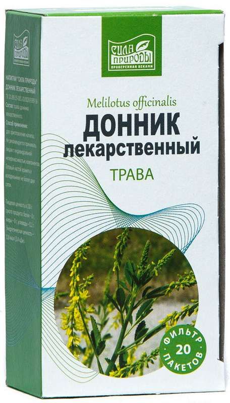 Донник трава сила природы фиточай 1,5г 20 шт. камелия купить по цене от  33.00 руб в Москве, заказать с доставкой, инструкция по применению,  аналоги, отзывы