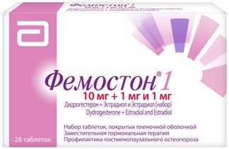 Фемостон 1 28 шт. таблетки покрытые пленочной оболочкой abbott biologicals b.v. купить по цене от 1530 руб в Москве, заказать с доставкой, инструкция по применению, аналоги, отзывы