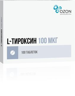 l тироксин 100 купить в москве озон
