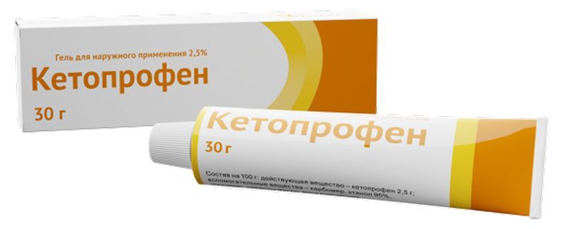 Кетопрофен 2,5% 30г гель для наружного применения Озон, фото №2