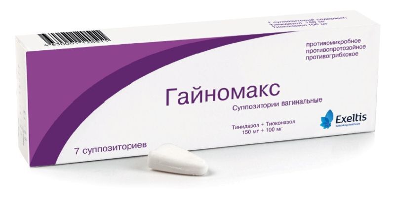 гайномакс свечи