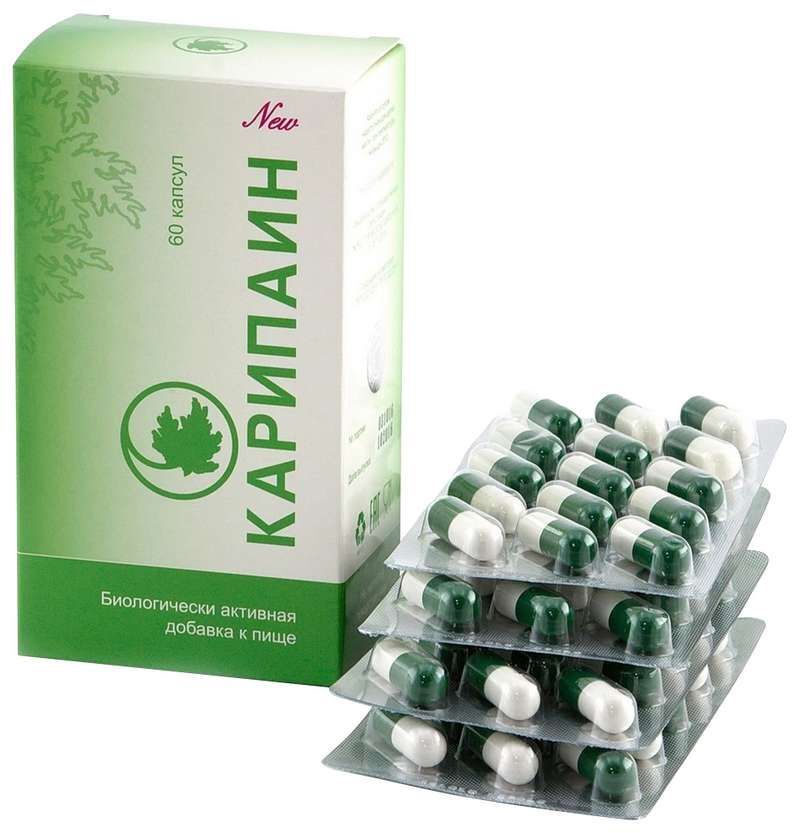 карипаин капсулы инструкция по применению цена отзывы