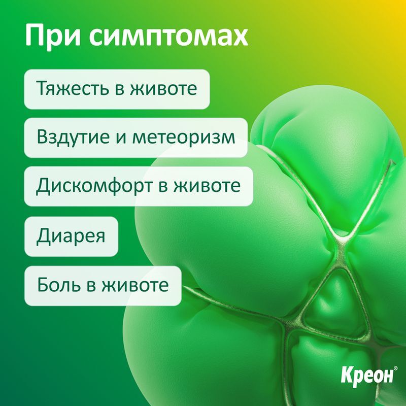 Креон 25000 50 шт. капсулы кишечнорастворимые, фото №5