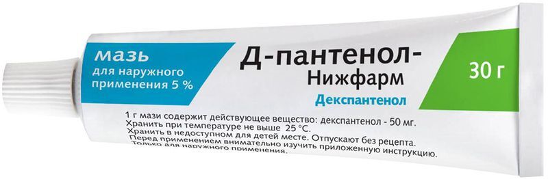 Д-Пантенол-Нижфарм 5% 30г мазь для наружного применения, фото №2
