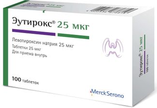 Эутирокс 25мкг 100 Шт. Таблетки Купить По Цене От 83 Руб В Москве.