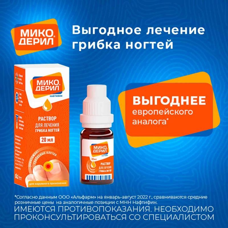 Микодерил От Грибка Цена
