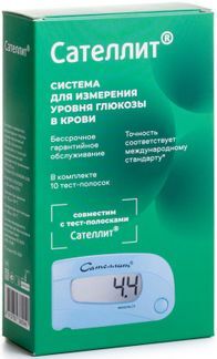 глюкометр сателлит