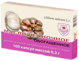 чесночное масло в капсулах инструкция по применению цена