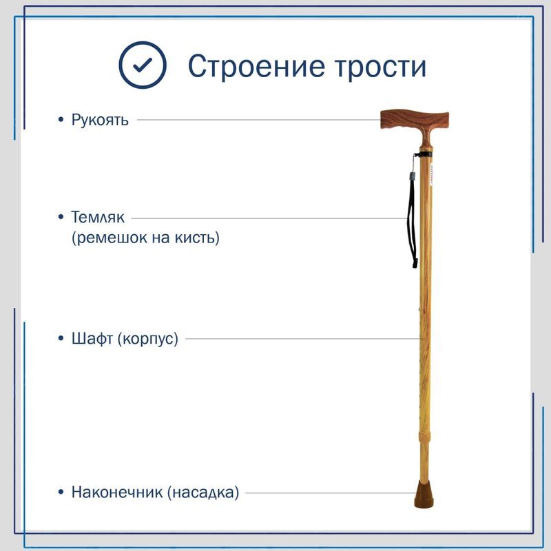 Амрус Трость металлическая телескопическая с ортопедической рукояткой Amct25 Wg Под дерево, фото №5