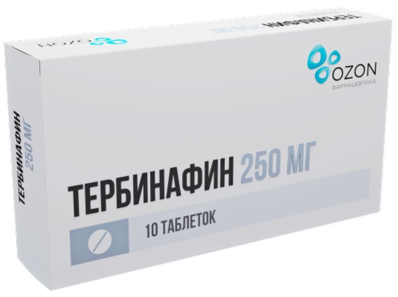 Тербинафин 250мг 10 шт. таблетки, фото №2
