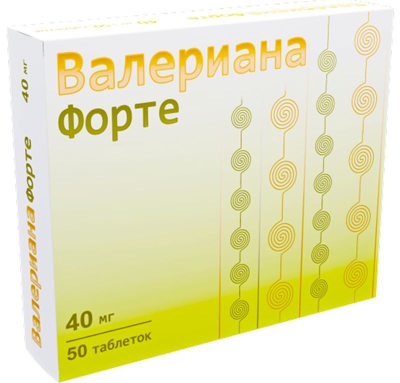 Валериана Форте 40мг 50 шт. таблетки покрытые пленочной оболочкой Озон, фото №2