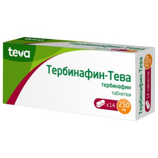 Тербинафин-Тева 250мг 14 Шт. Таблетки Купить По Цене От 632 Руб В.
