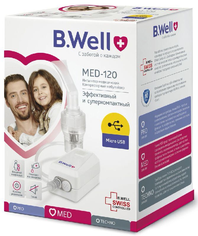 ингалятор b well med 120