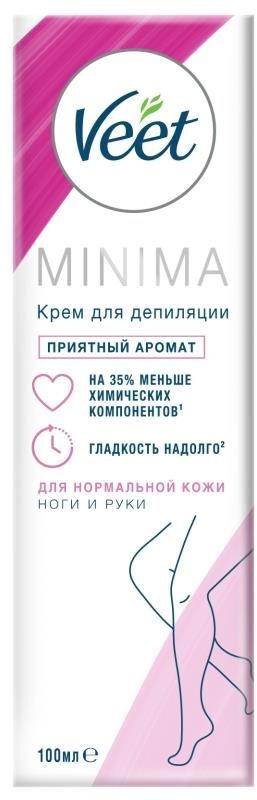 Вит крем для депиляции для нормальной кожи 100мл, фото №2