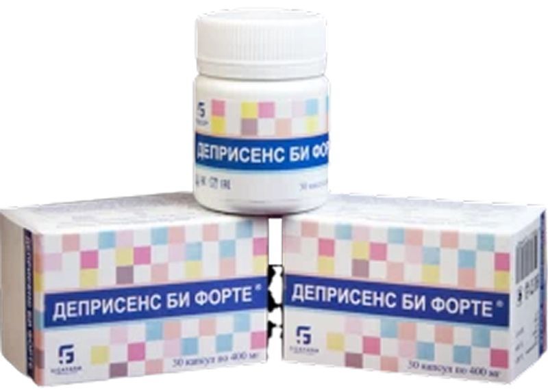 Деприсенс би форте капсулы 400мг 30 шт., фото №2