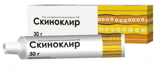 Скиноклир 15% 30г гель для наружного применения озон купить по цене от ...