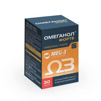Омеганол Фоpте 0,5 Г 30 Шт. Капсулы Купить По Цене От 410 Руб В.