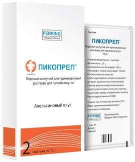 Пикопреп 16,1г 2 Шт. Порошок Шипучий Для Приготовления Раствора.