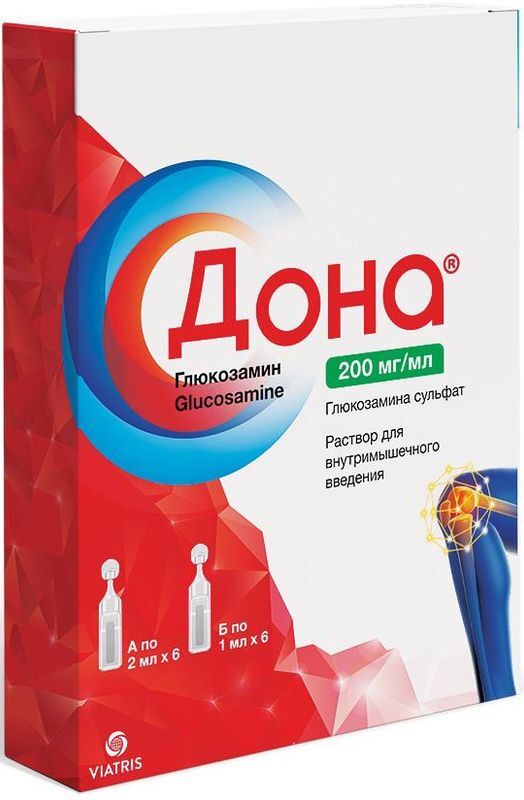 Дона 400мг 2мл 6 шт. раствор для внутримышечного введения, фото №3