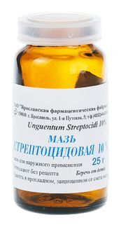 стрептоцидовая мазь инструкция по применению цена отзывы аналоги цена
